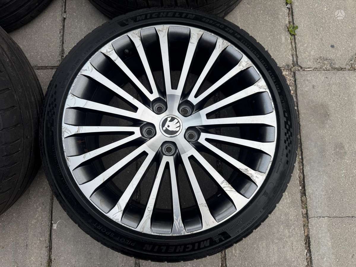 Skoda SUPERB, легкосплавные , R18