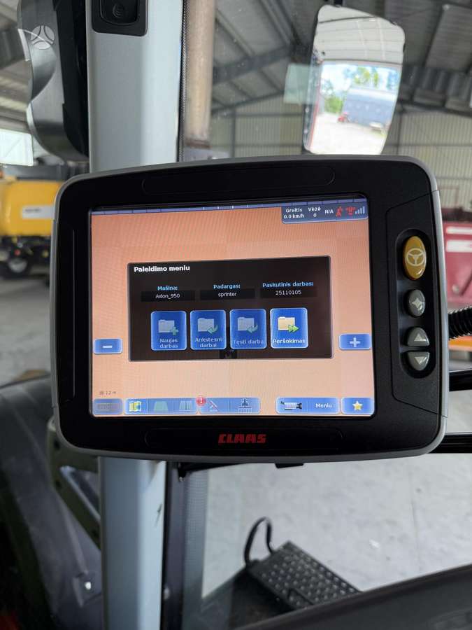 Claas Axion 950 CMATIC, traktoriai