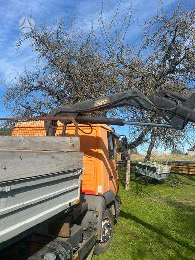 MAN 185LS, dumpers with crane