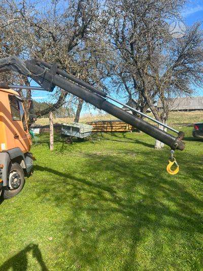 MAN 185LS, dumpers with crane