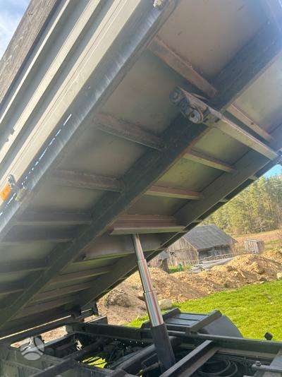 MAN 185LS, dumpers with crane