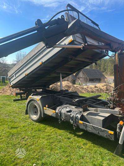 MAN 185LS, dumpers with crane