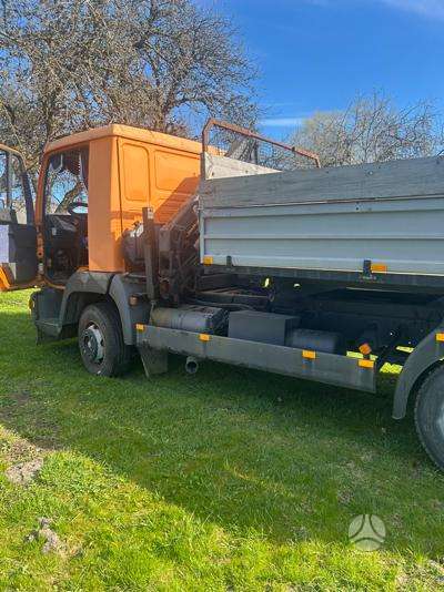 MAN 185LS, dumpers with crane