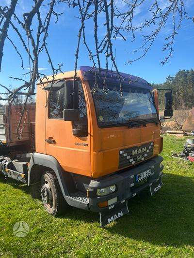 MAN 185LS, dumpers with crane