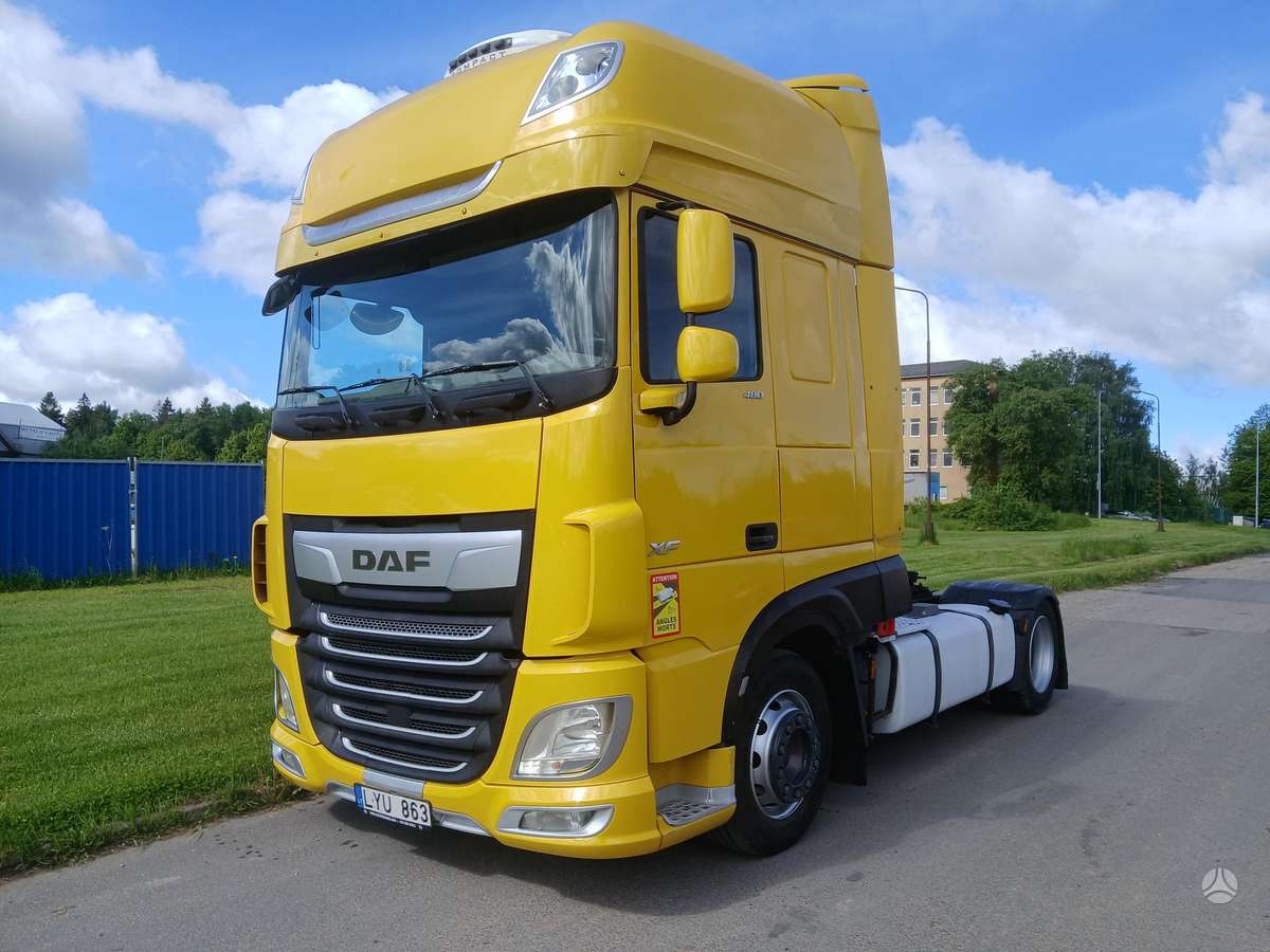 DAF XF 480 Ft Mega Roof clima, double sleeper