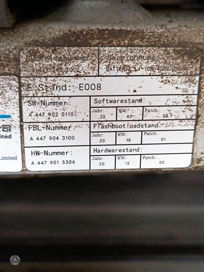 Mercedes-Benz V klasė, A4473402002, generatorius
