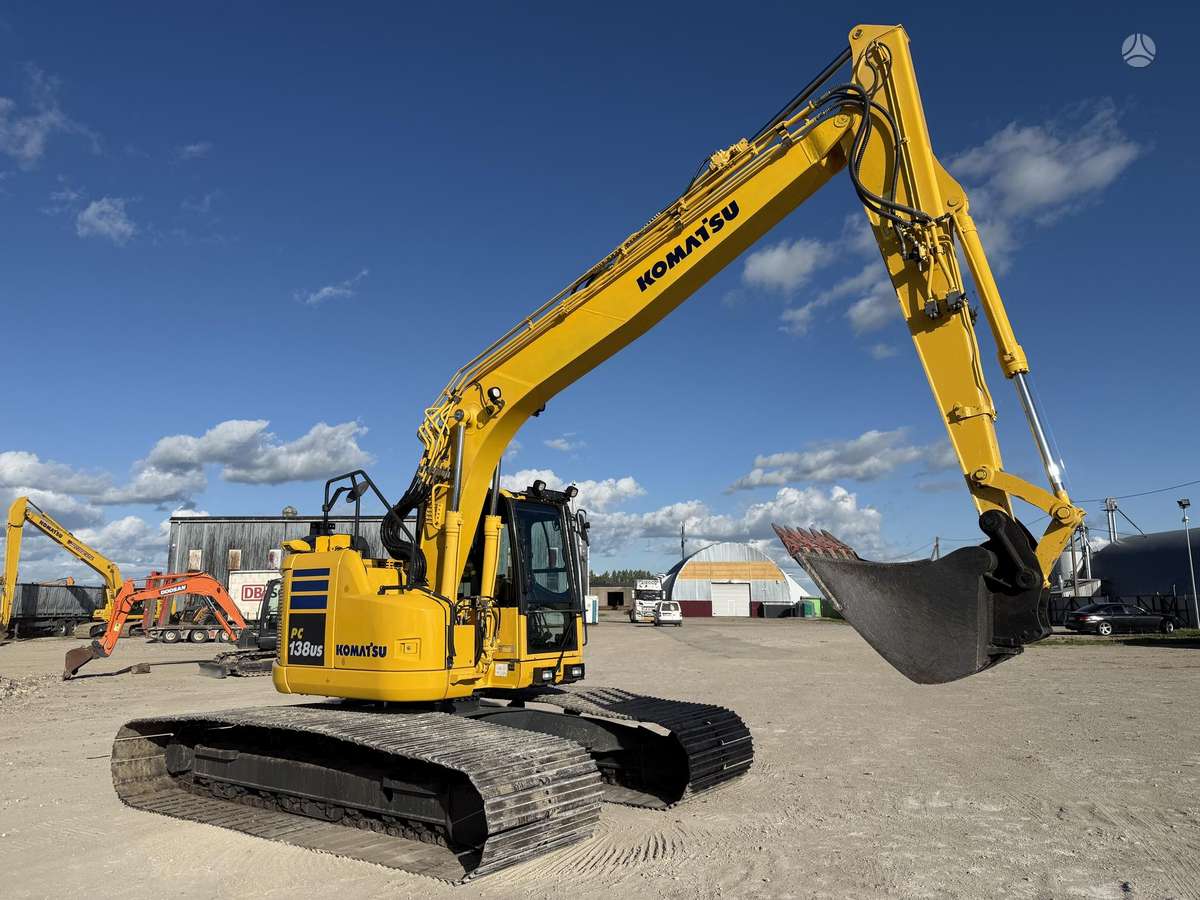 Komatsu PC 138 US-11 BOGMASTER 1200 mm, экскаваторы