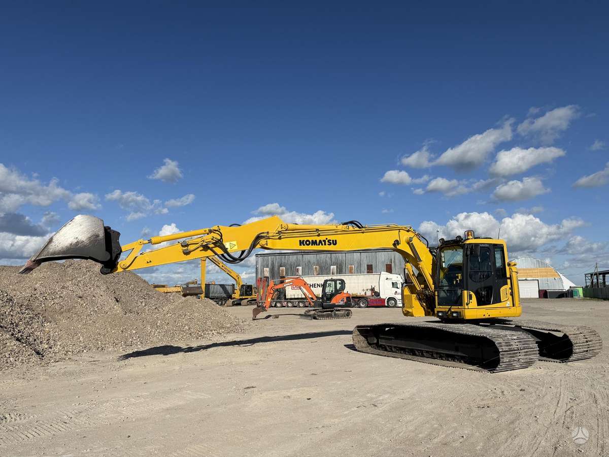 Komatsu PC 138 US-11 BOGMASTER 1200 mm, экскаваторы