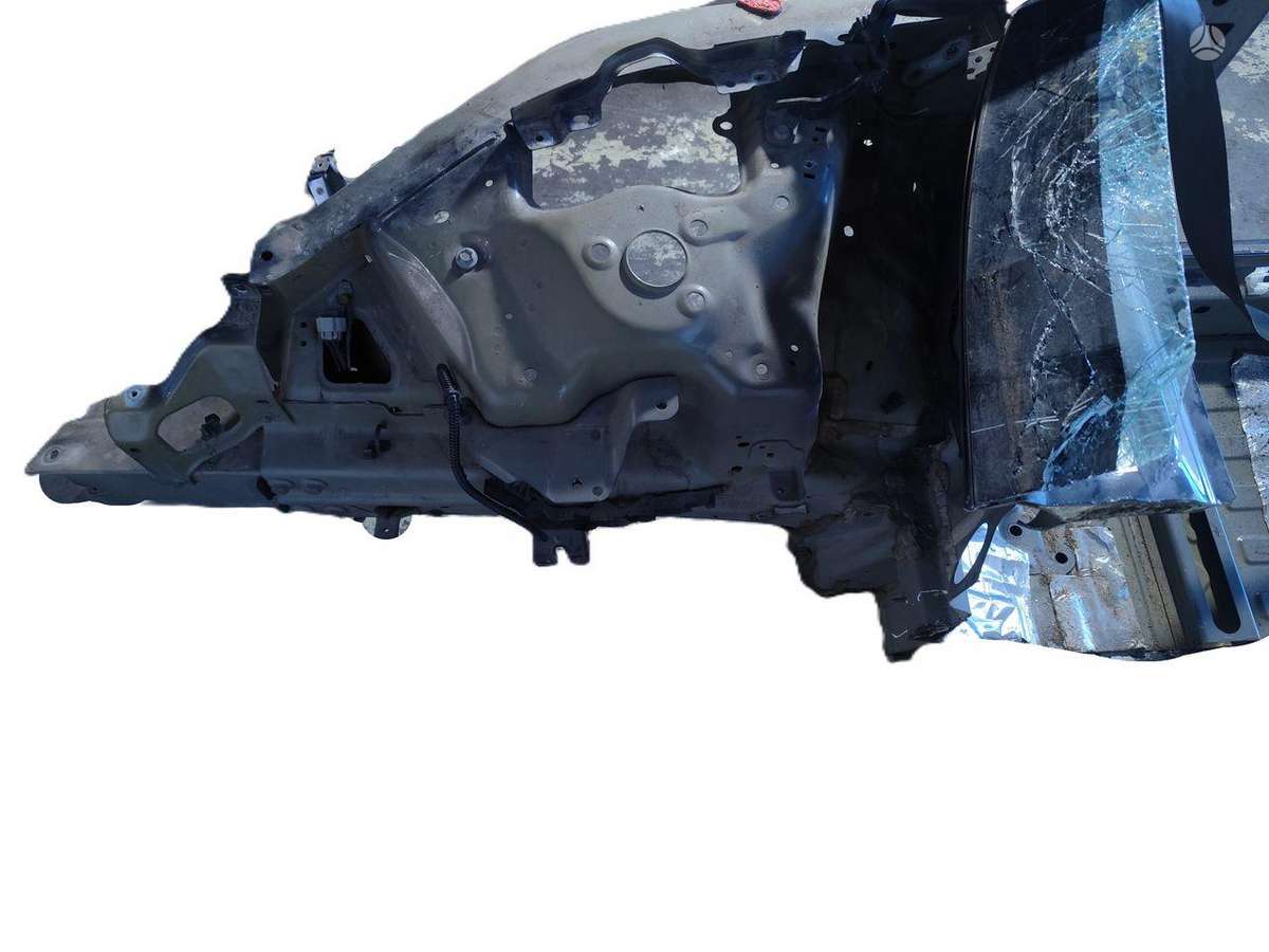 Tesla Model 3 hood (front, rear)