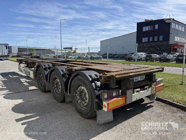 Krone Semitrailer Containerchassis Standard, container