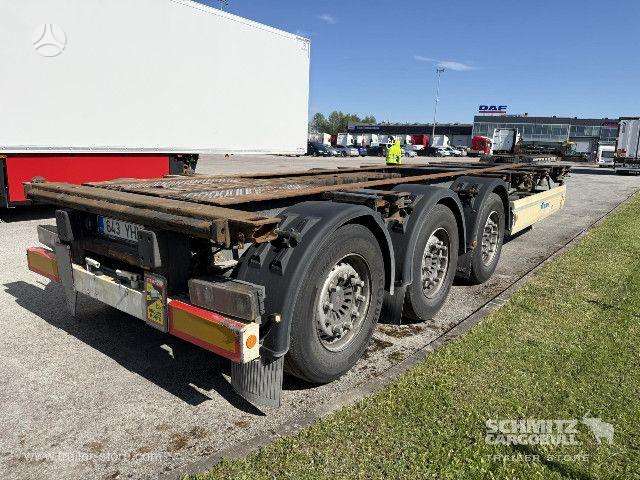 Krone Semitrailer Containerchassis Standard, container