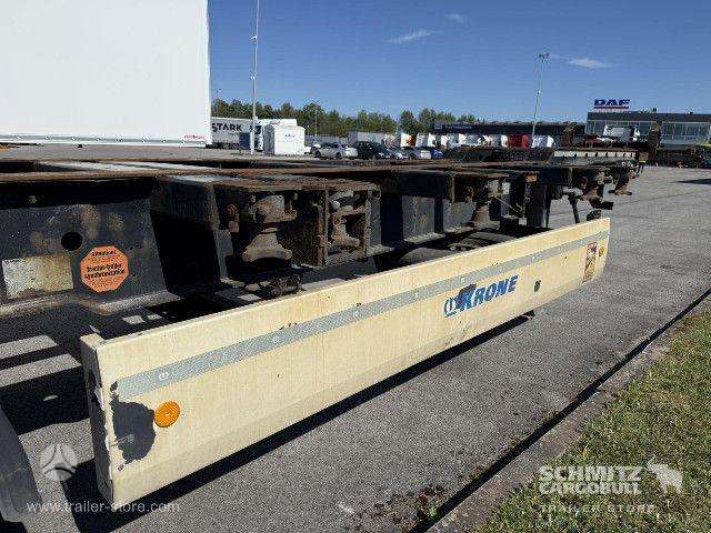 Krone Semitrailer Containerchassis Standard, container