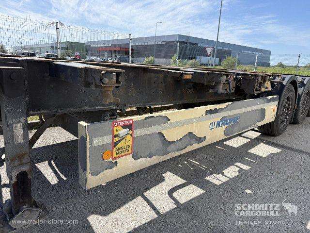 Krone Semitrailer Containerchassis Standard, container