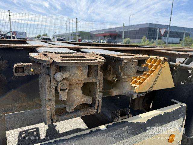 Krone Semitrailer Containerchassis Standard, container