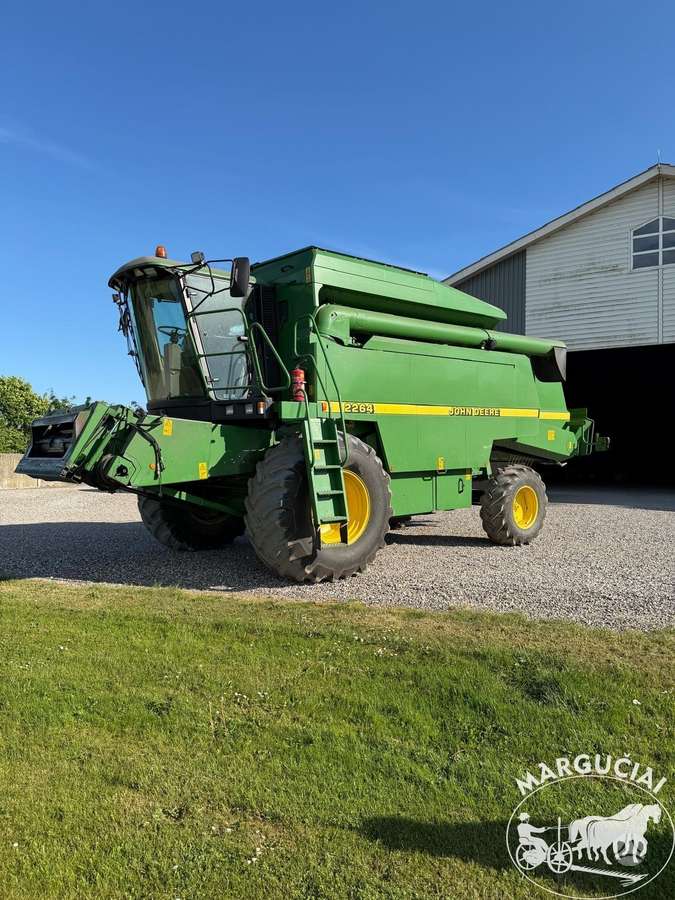 John Deere 2264, 7,5 m, combine harvesters