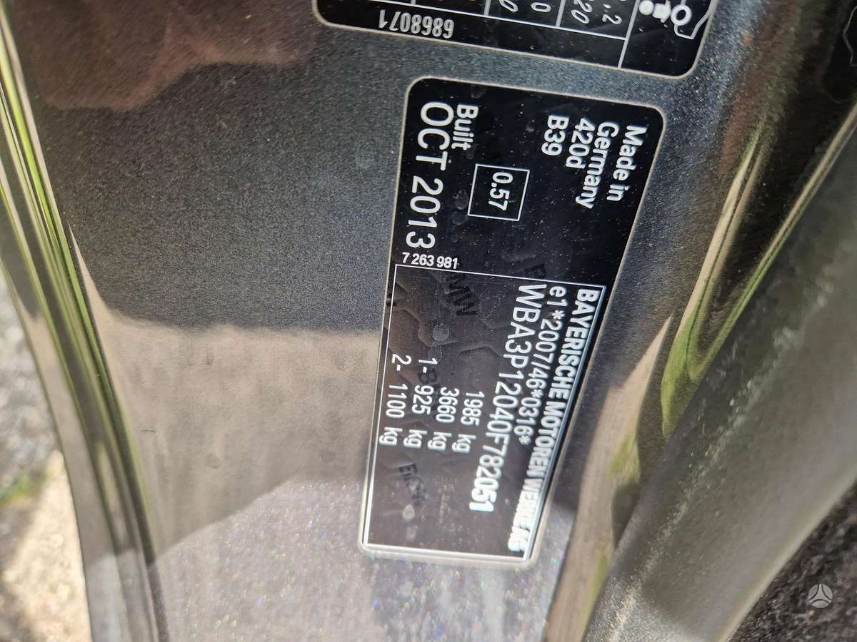 BMW 420 Dalimis