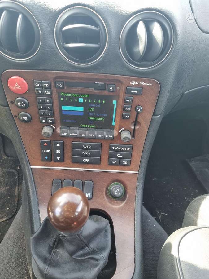 Alfa Romeo 166 Dalimis prašiškių 53 12 angaras