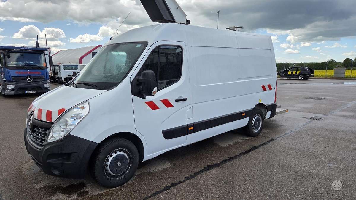 Renault Master ETL-32-125, автовышки