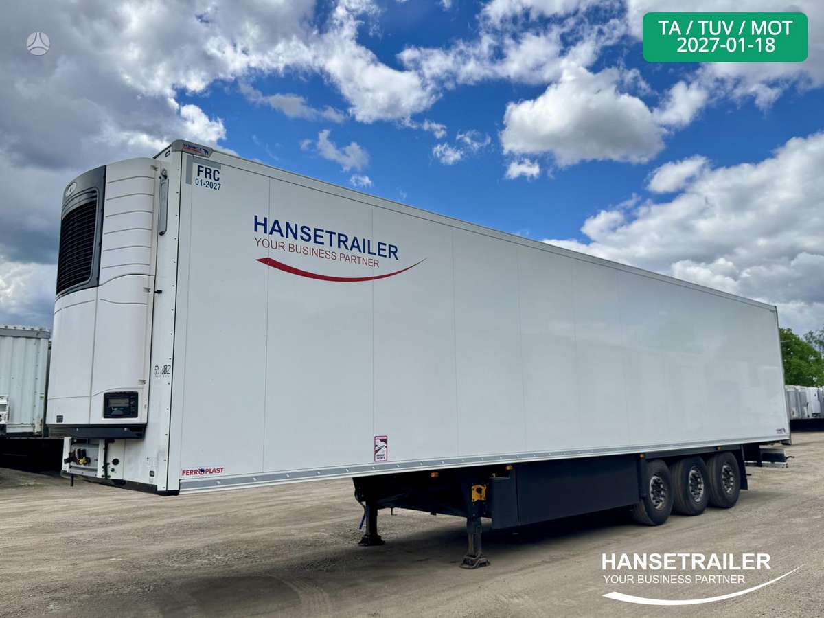 Schmitz SKO 24 FP45 Double deck Doppelstock, refrigerated
