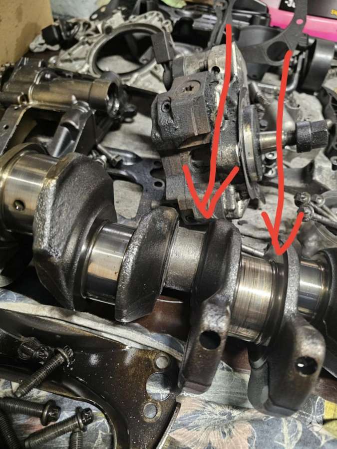 BMW 640, N57D30B, variklio detalės