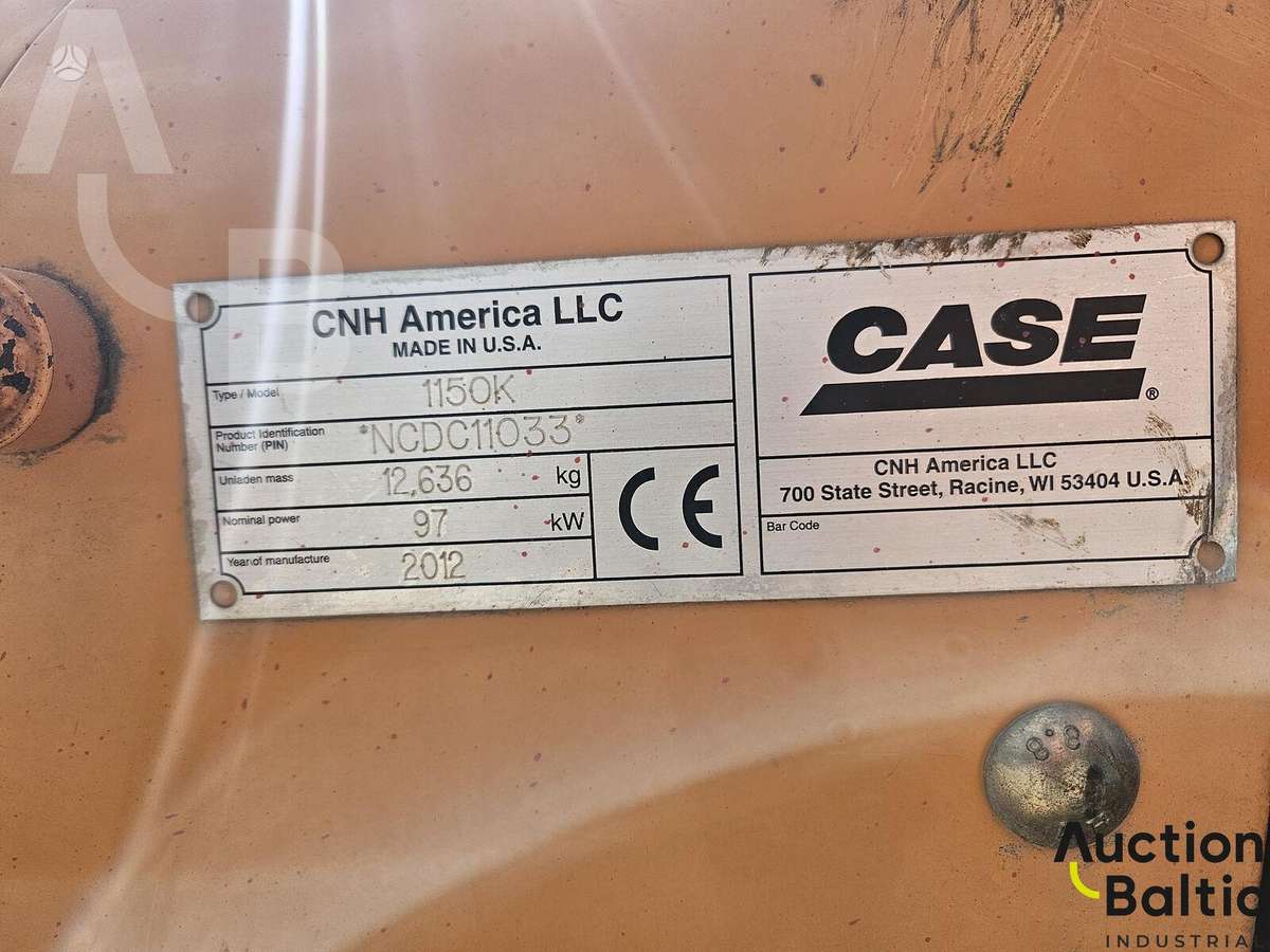 Case 1150 K, bulldozer