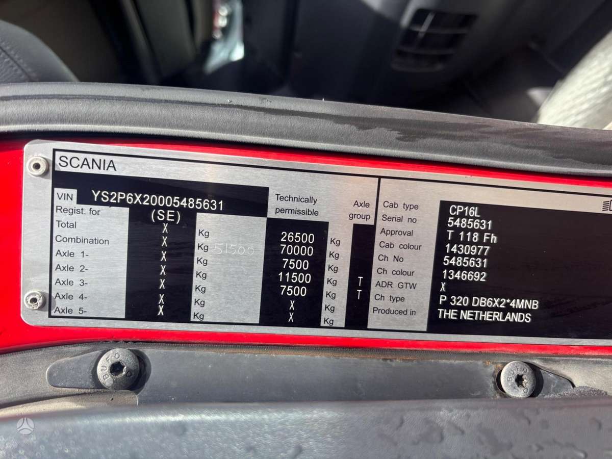 Scania P320, box trucks / box vans