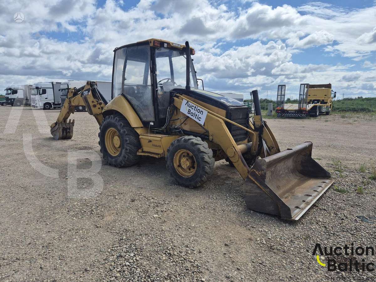 Caterpillar 416 E, excavator loader