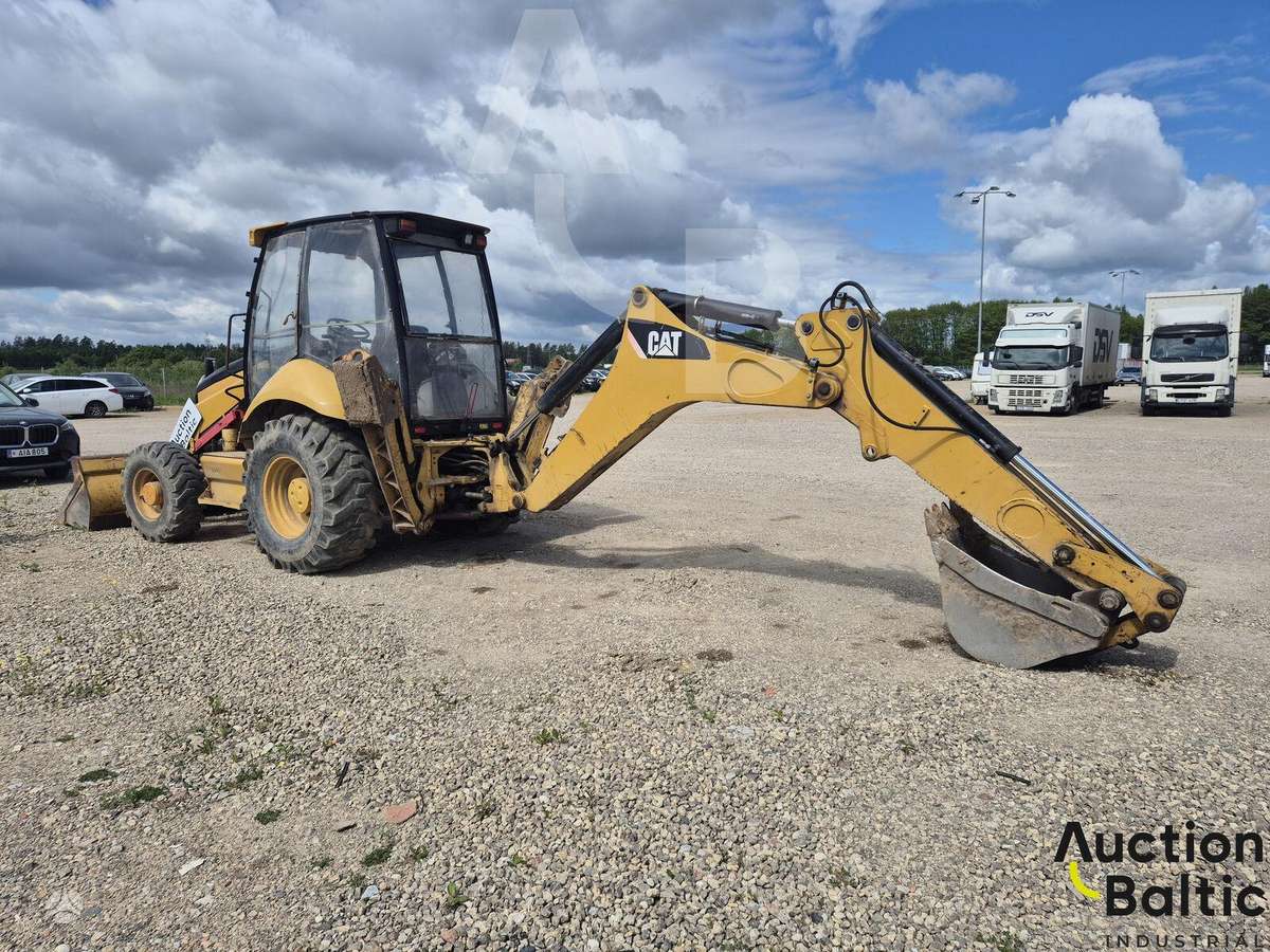 Caterpillar 416 E, excavator loader