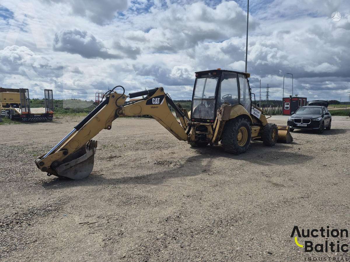 Caterpillar 416 E, excavator loader
