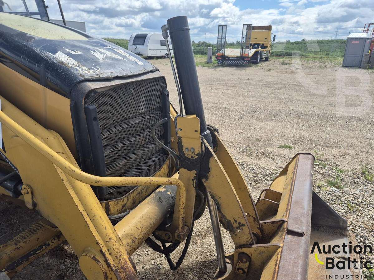 Caterpillar 416 E, excavator loader