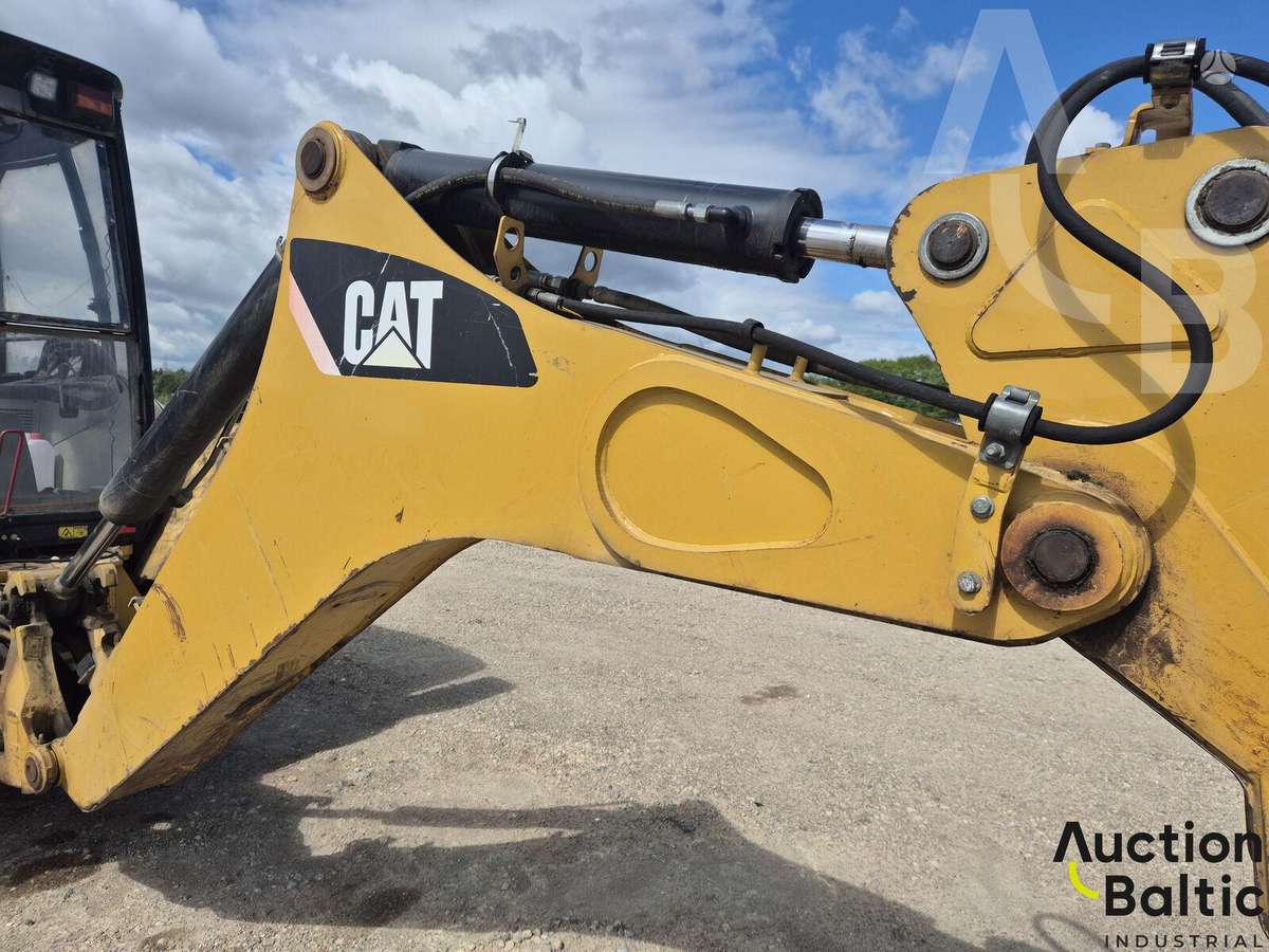 Caterpillar 416 E, excavator loader