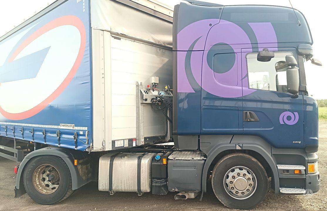 Scania R410 retarder, double sleeper