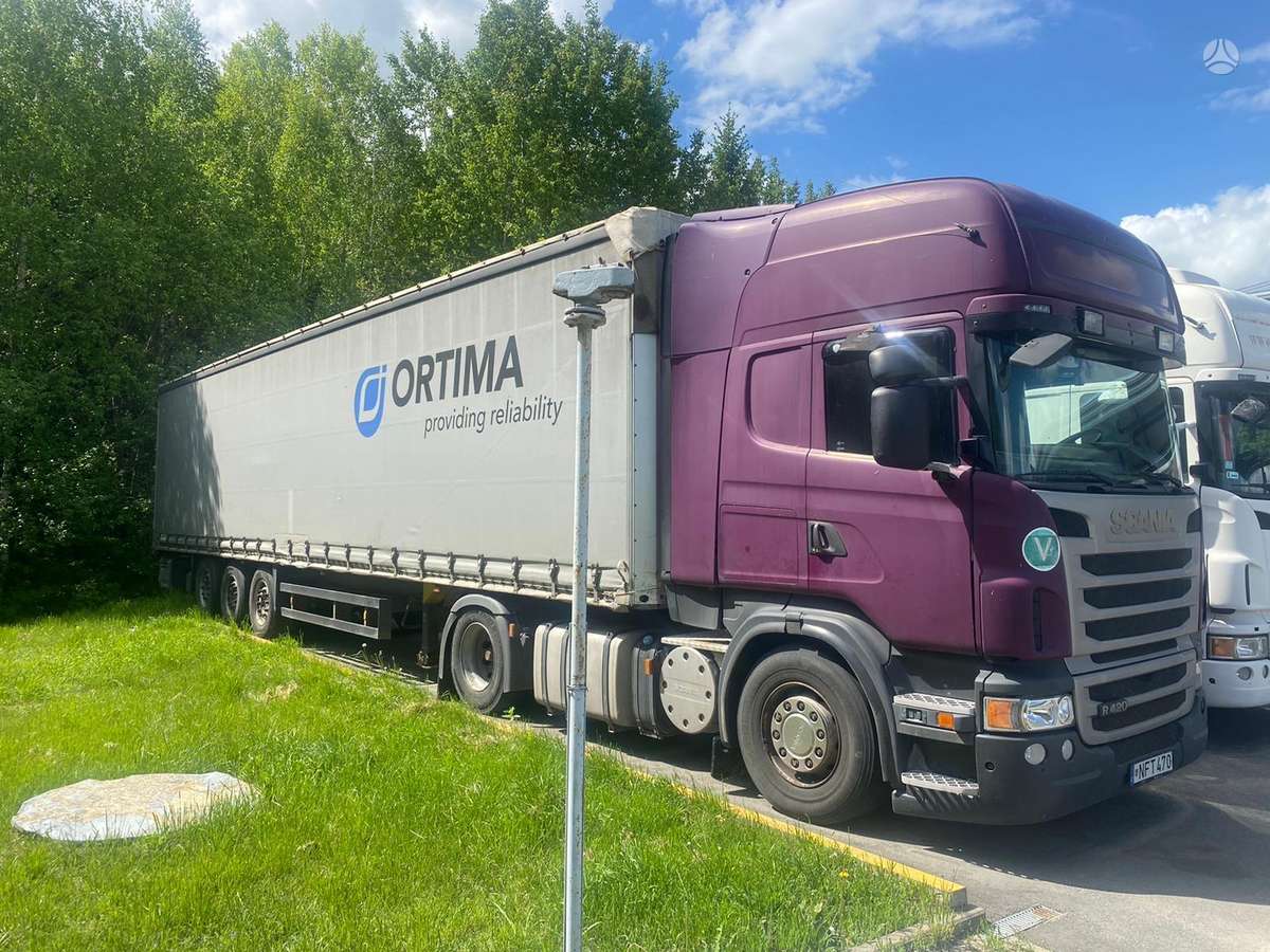 Scania R420, 2 miegamosios vietos