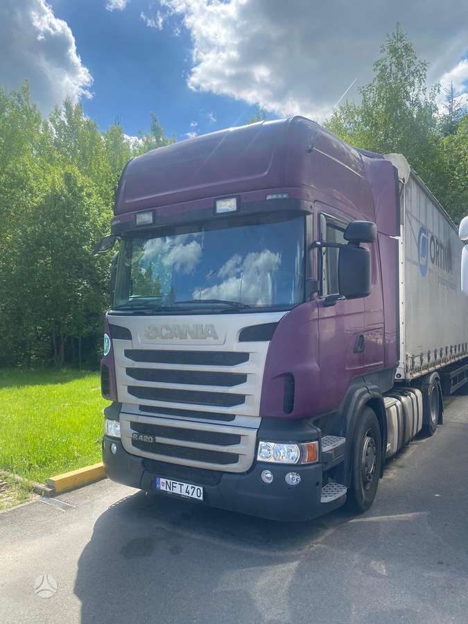 Scania R420, 2 miegamosios vietos