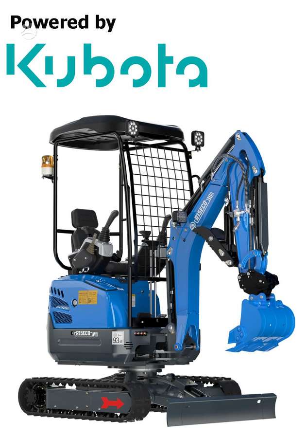 Rippa R15 Eco, mini ekskavatoriai