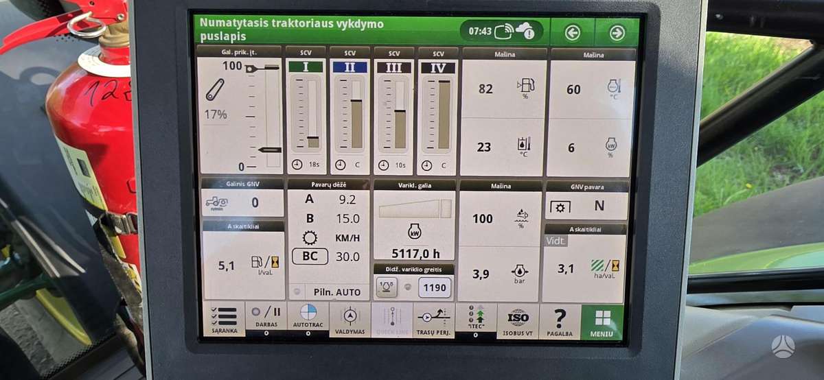 John Deere 6215R, tractors