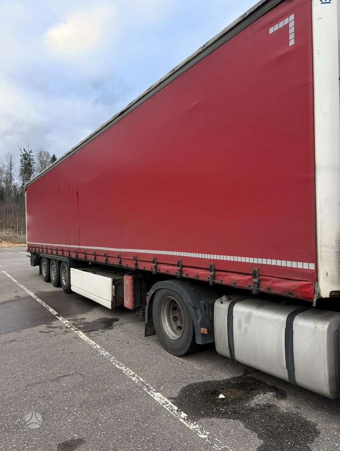 Krone SDP27, užuolaidinės / tentinės