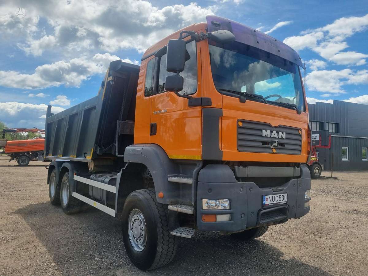 MAN 33.440, dumpers / tippers