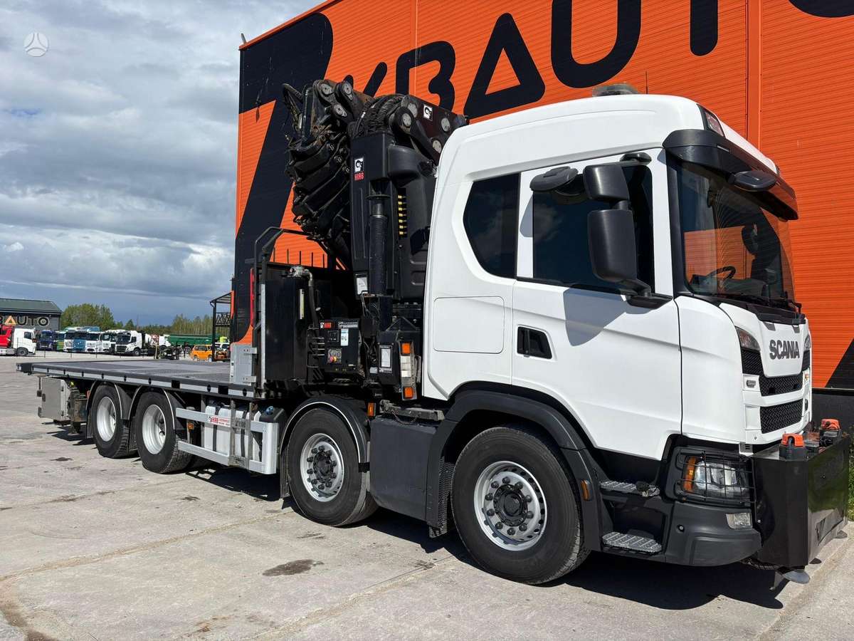 Scania G 500 8x4, crane trucks