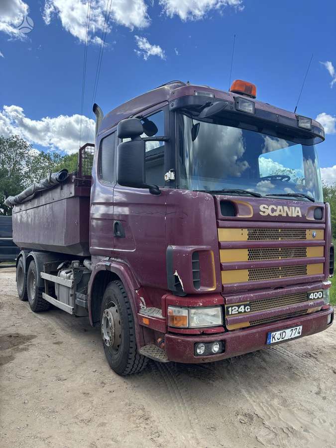 Scania R124G, самосвалы