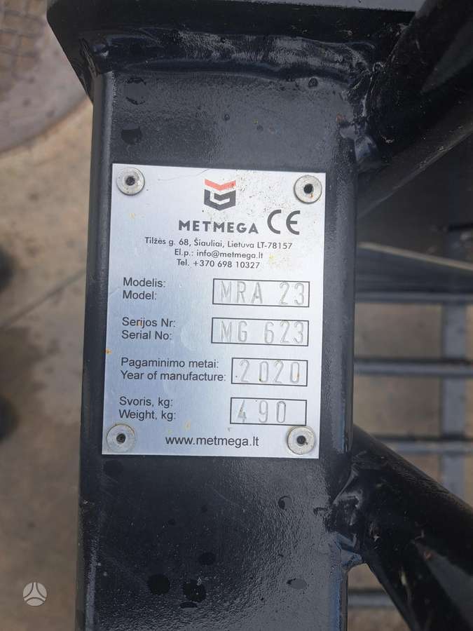 METMEGA MRA23, forklift accessories