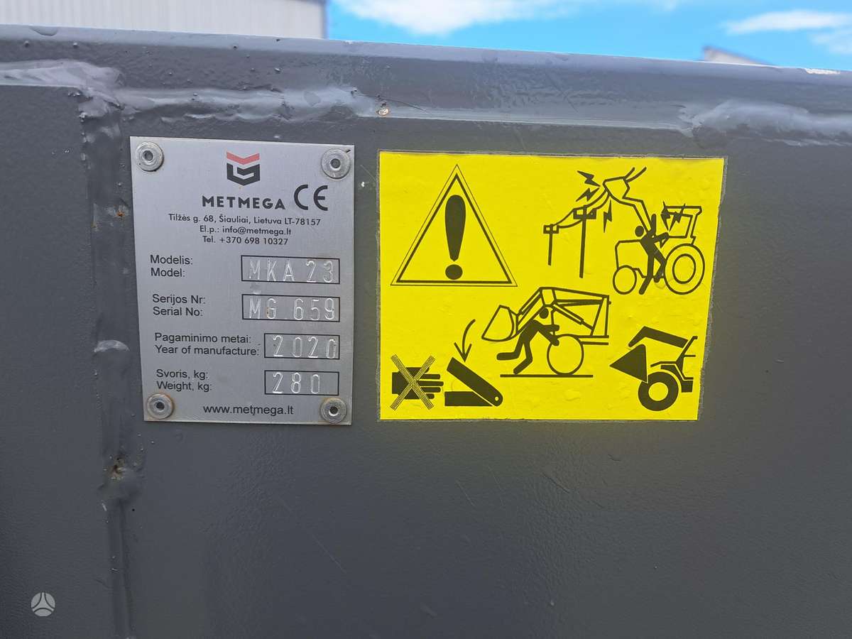 METMEGA MKA23, аксессуары для погрузчиков