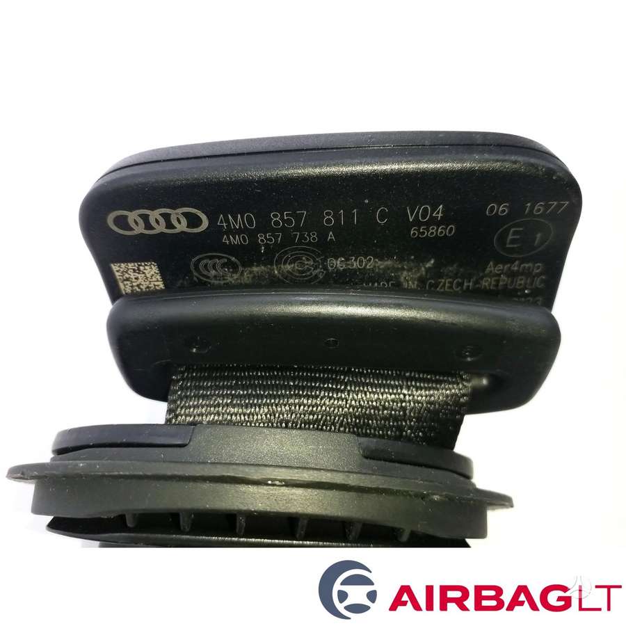 Audi Q7, 4M0857706AF, saugos diržai