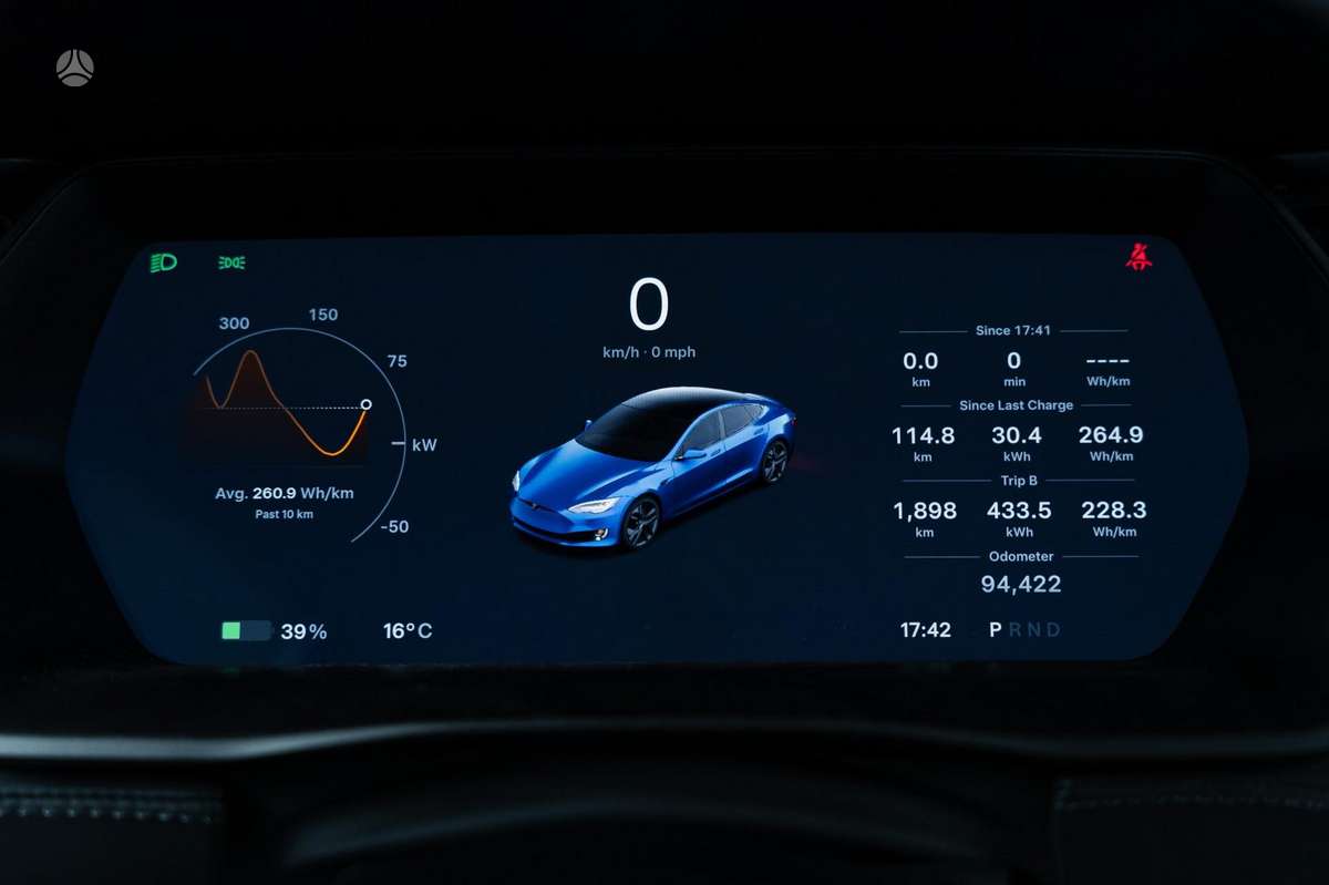 Tesla Model S, sedanas