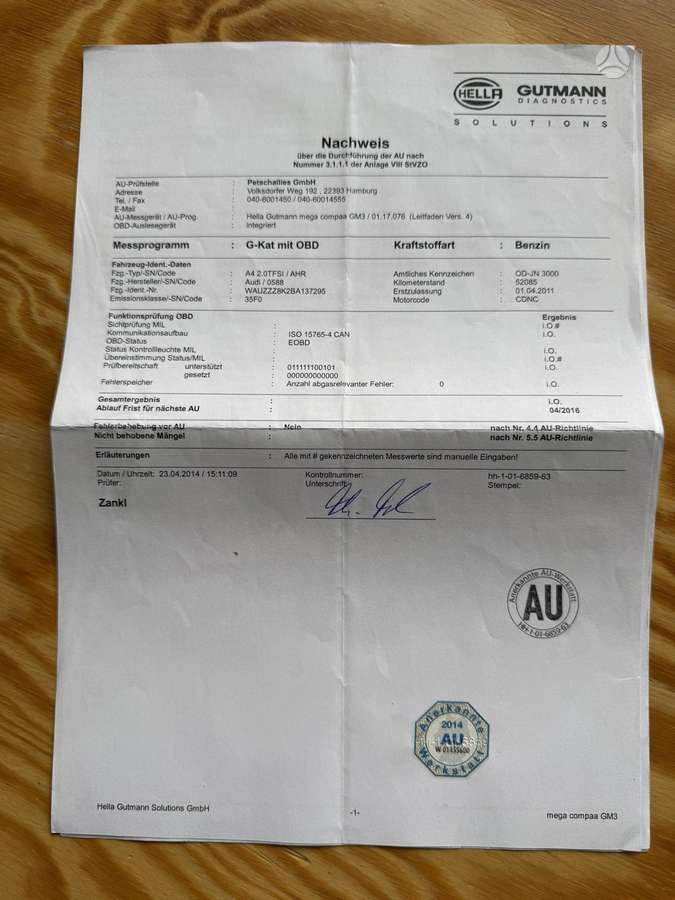 Audi A4 allroad, 2.0 l., Универсал