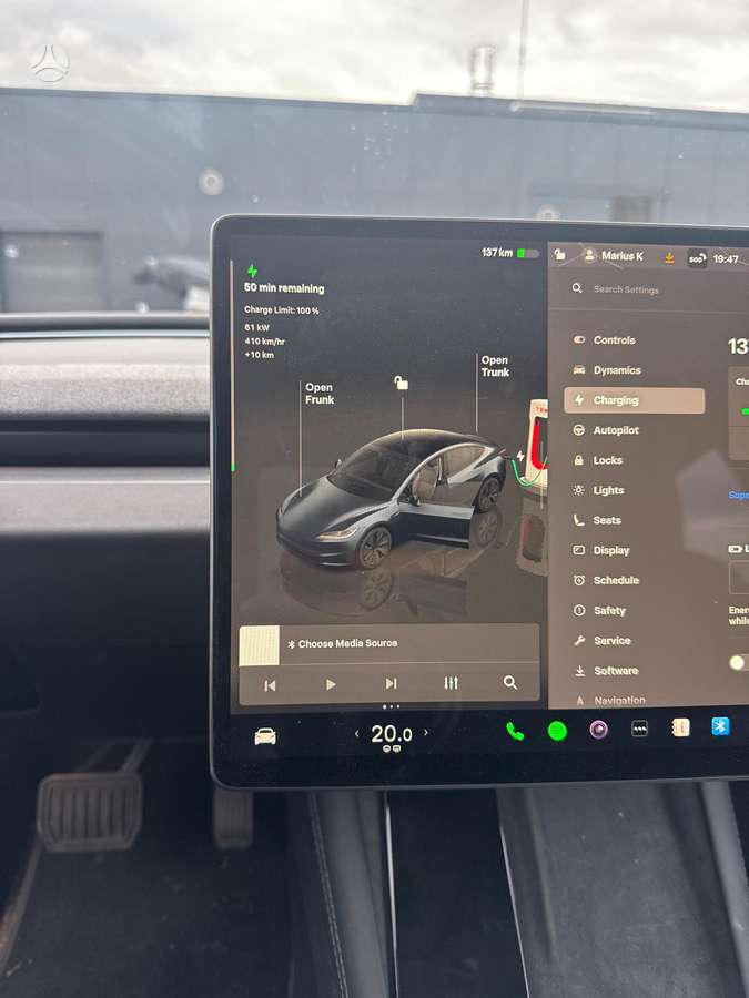 Tesla Model 3, 60 kWh, hatchback