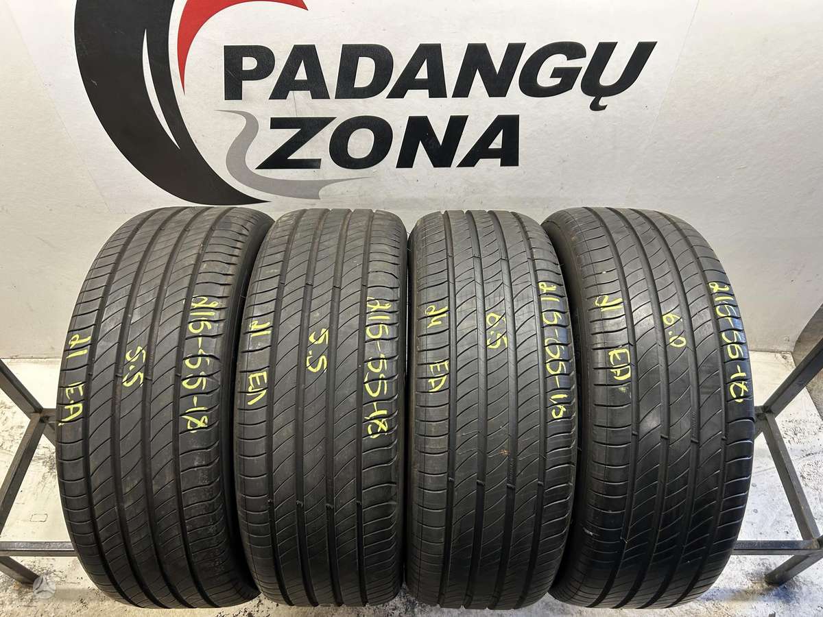 Michelin Primacy 4, vasarinės 215/55 R18