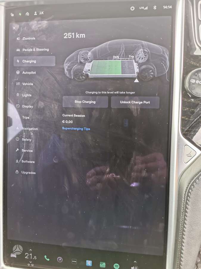 Tesla Model S, 75 кВт·ч, Хэтчбек