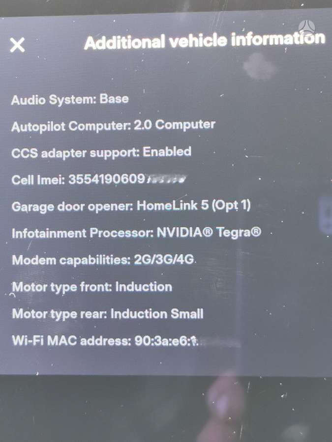 Tesla Model S, 75 кВт·ч, Хэтчбек