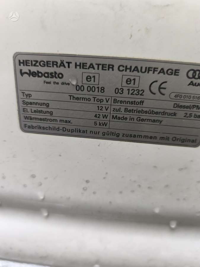 Audi A6, 3.0 l., universalas